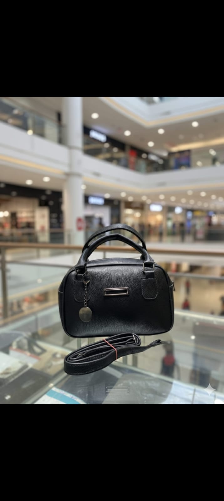 Classic Pebble-Grain Mini Dual-Zip Crossbody Satchel —   handbag by HandbagsAvenue